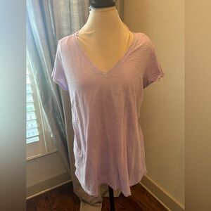 Lilly Pulitzer Etta V Neck Tee XL